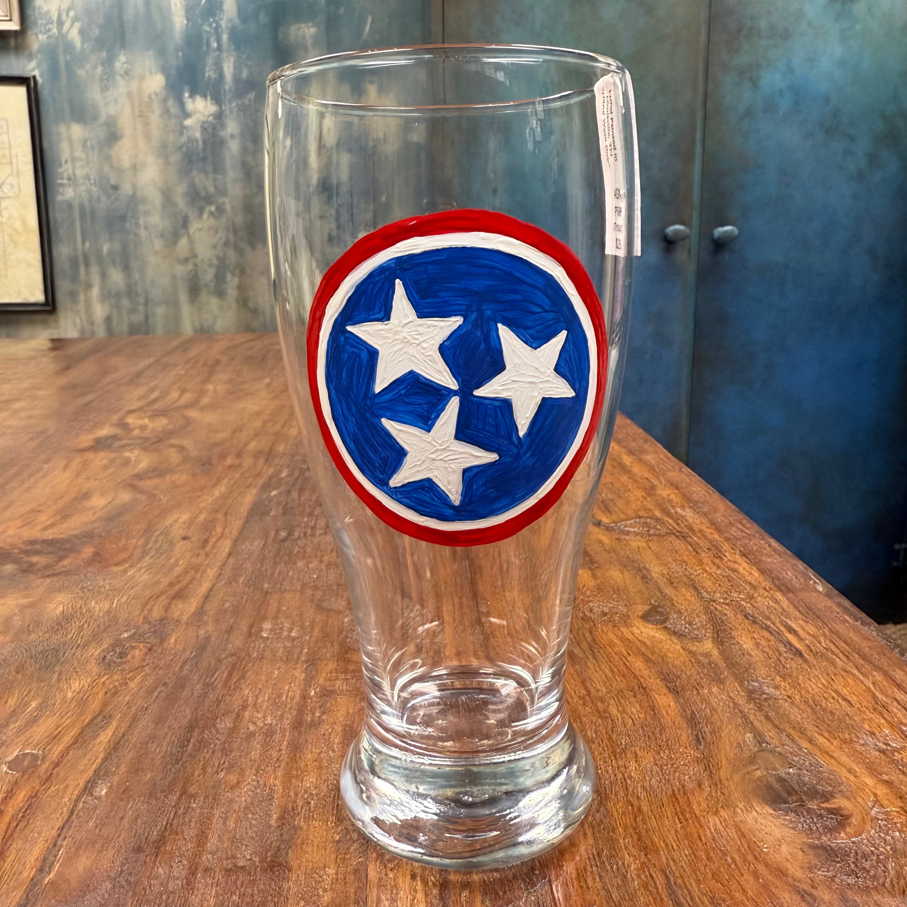 Tri-Star Pint Glass
